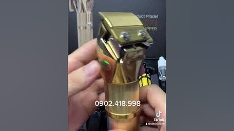 Cách sử dụng Tông đơ pop barber p800 - phụ liệu bảo Ngọc