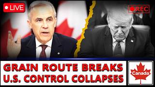 SHOCK: Canada Bypasses U.S. Grain Ports. Carney Turns Trump’s Tariffs Into America’s Crisis