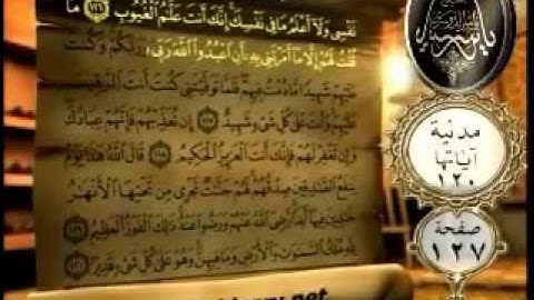 وإذ قال الله يا عيسى ابن مريم أأنت قلت للناس  سورة المائدة ياسر الدوسري