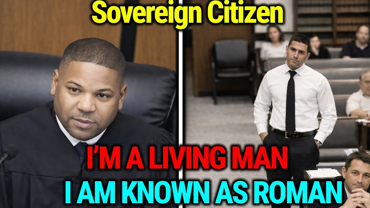 SOVEREIGN CITIZEN INSISTS HE’S A “LIVING MAN” — JUDGE METHODICALLY TEARS IT APART