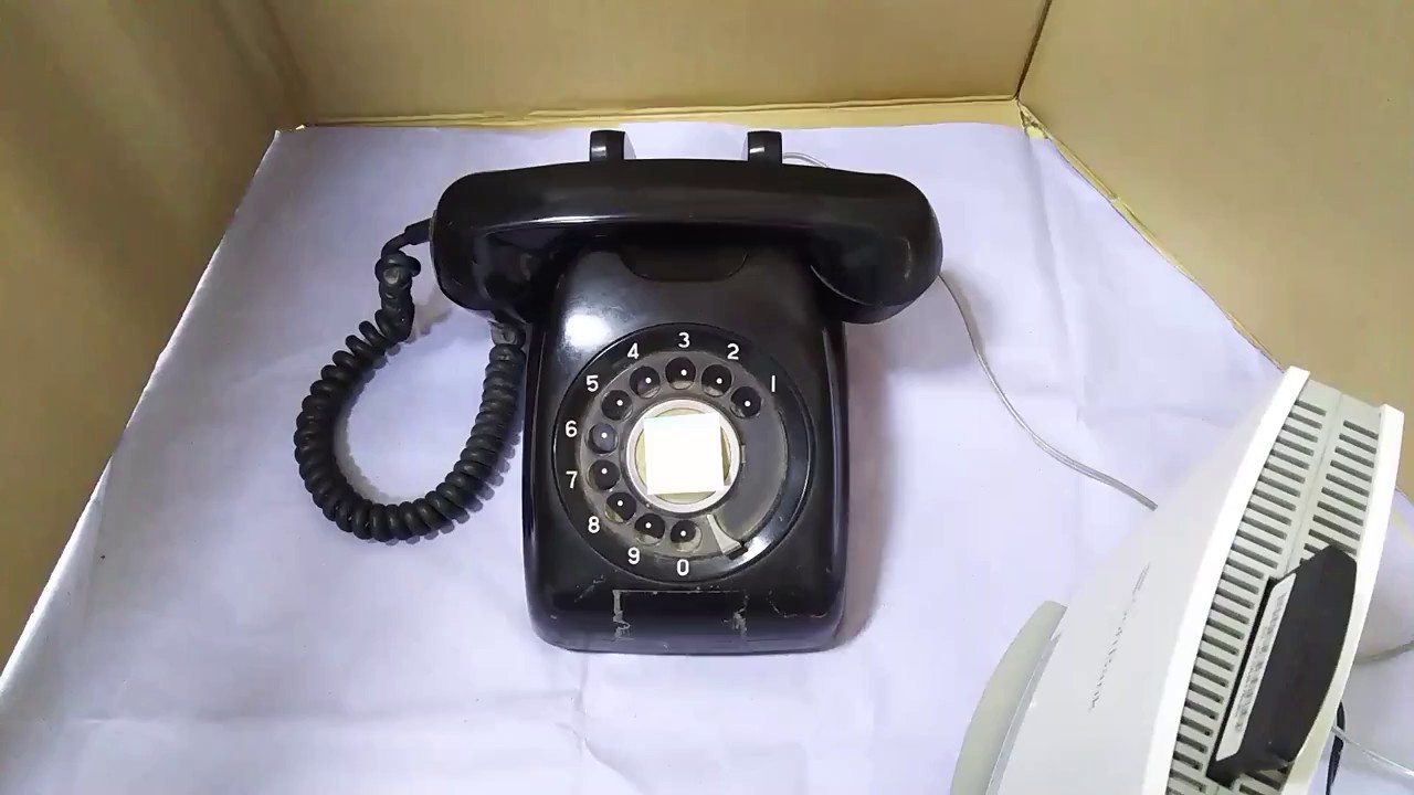 古い黒電話にadslを接続してwi Fi ワイファイ 利用してみた Youtube