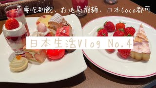 日本生活Vlog No.4｜大阪星級飯店The St.Regis草莓甜點吃到 ... 