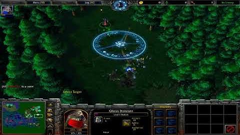 Warcraft 3 Custom Ability -  Stalking Sunfire