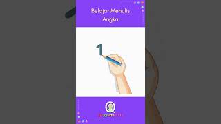 Belajar menulis angka 10 #shorts