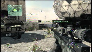 CRAZY MW3 NO SCOPE FIRST BLOOD