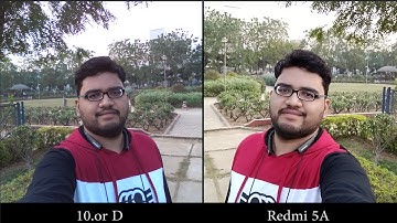 10.or D vs Redmi 5A Camera Comparison