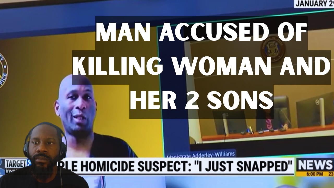 Man Accused of Killing Woman and Her 2 Sons - YouTube