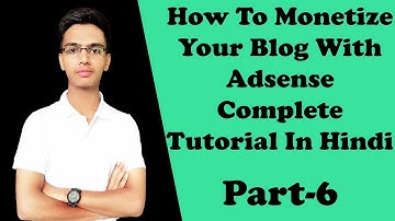 How to monetize your blog with adsense || TechnoPrabhat
