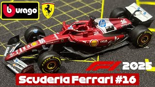 SCUDERIA FERRARI - SF25 | (16) Charles Leclerc | Bburago 1/64 F1
