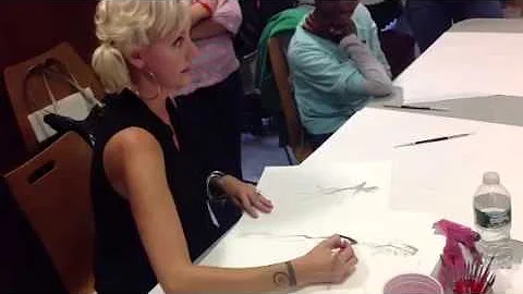 Fashion Painting with Jennifer Lilya