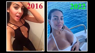Georgina Rodriguez • Physical evolution from 2016 to 2022 ❤️❤️❤️
