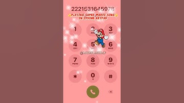 Playing Super Mario Theme Song  On Iphone keypad , @LoveuAshraf  #shorts  #supermario