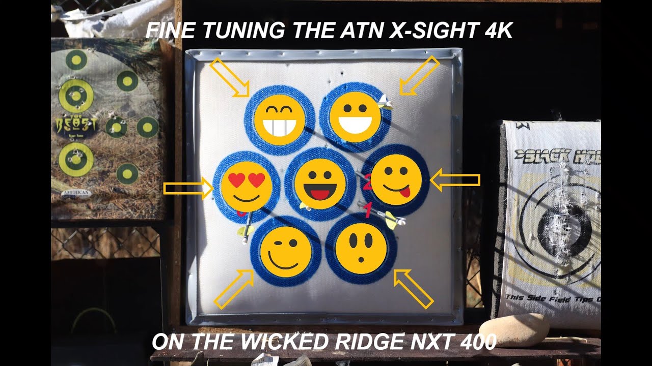 FINE TUNING THE ATN X SIGHT 4K ON THE WICKED RIDGE NXT 400 PT. 1