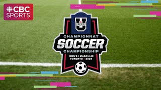 U SPORTS Men's Soccer Championship: UBC Thunderbirds (7) vs Dalhousie Tigers (3) - Con. SF # 1