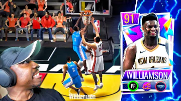 Getting MOBILE MADNESS ZION WILLIAMSON! (91 OVR) NBA Live Mobile 21 Season 5 Pack Opening Ep 9