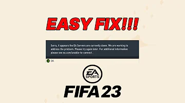Jsou servery FIFA 23 nefunkční?