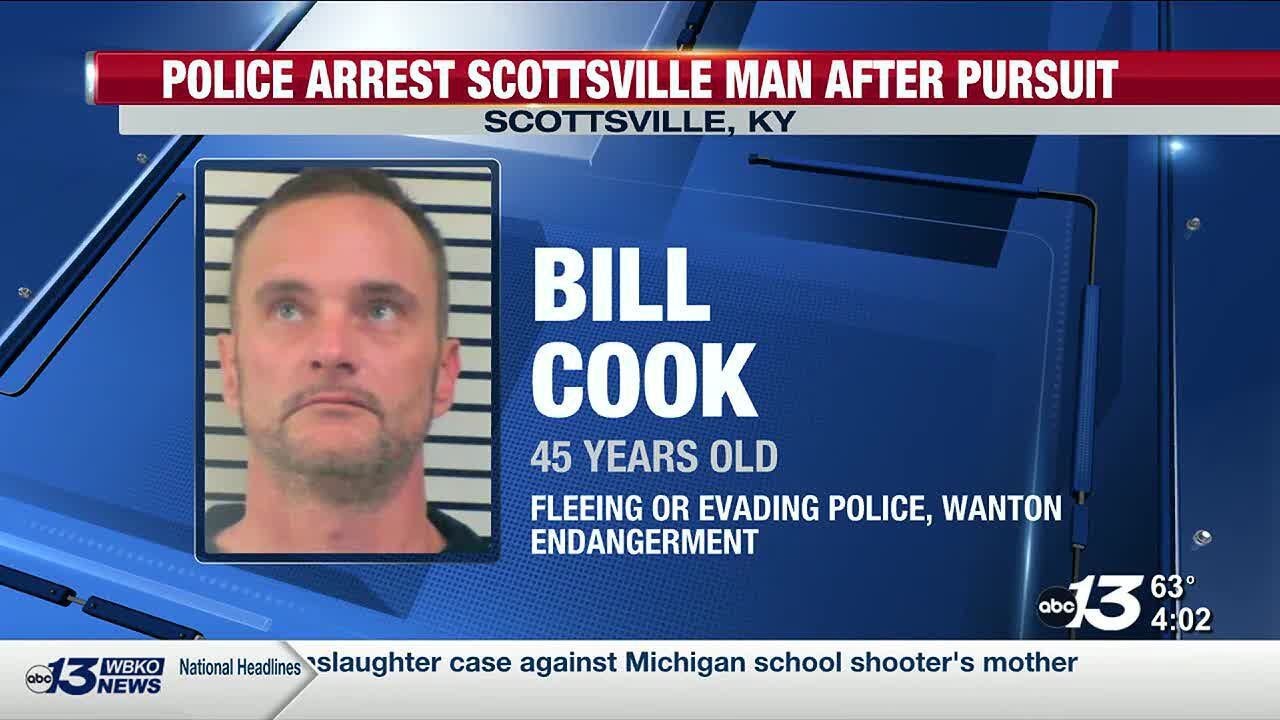 Police arrest Scottsville man after pursuit YouTube