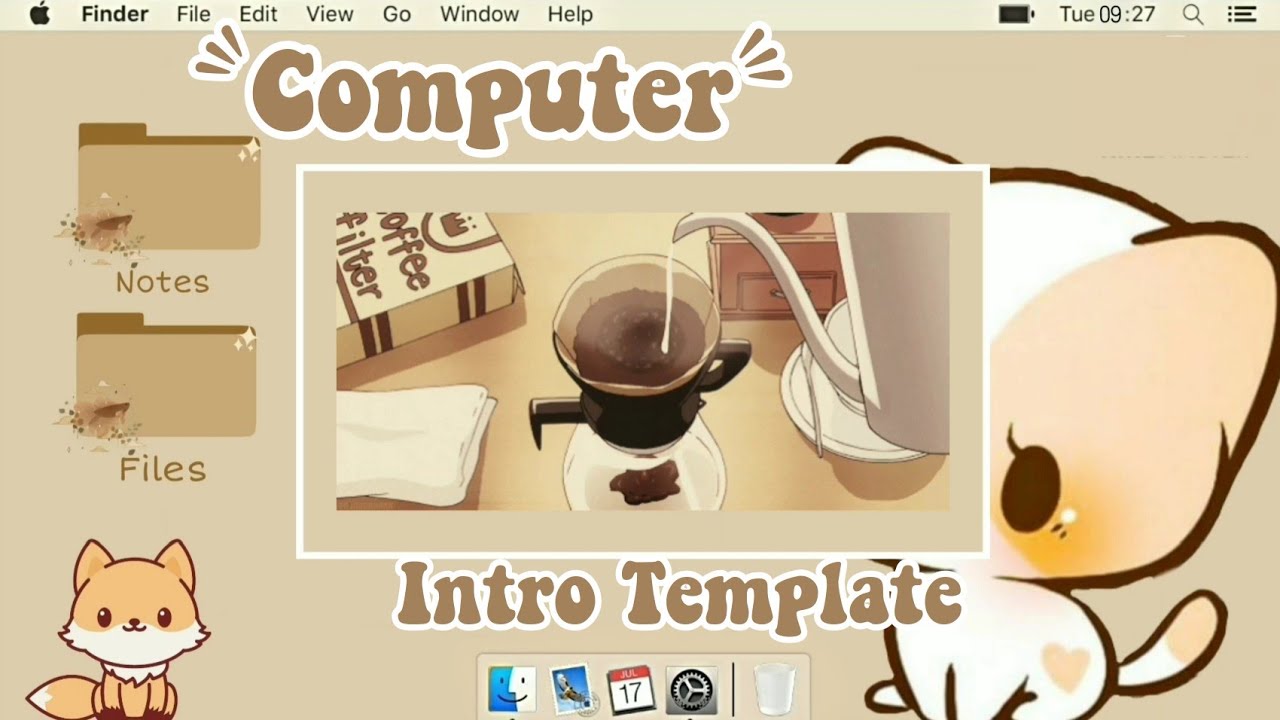 FREE COMPUTER INTRO TEMPLATEʕ•ε•ʔ(No credit needed) - YouTube