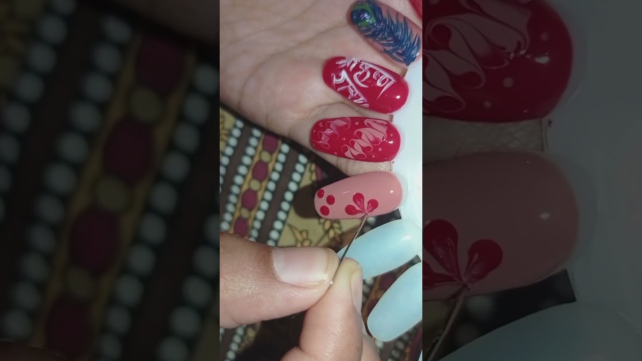 day 1 nail art series 