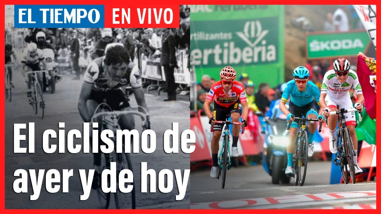 El Tiempo En Vivo El ciclismo de ayer y de hoy YouTube