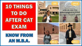 10 things to do after CAT exam | MBA GD PI Preparation |Get ready for Interview | S for Shivani
