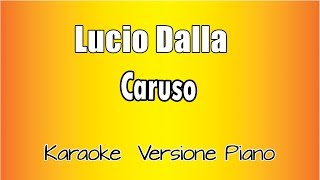 Miniatura de vídeo de "Lucio Dalla - Caruso Versione Piano (versione Karaoke Academy Italia)"