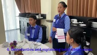 Restaurant Practice: Table Dhote Breakfast Service Sequences