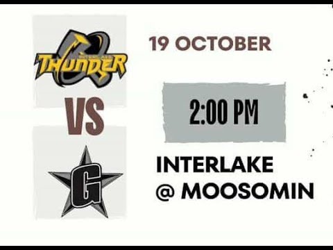 RMFL 2025 Doug Steeves Cup INTERLAKE VS MOOSOMIN Semi Finals