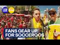 Thousands of fans gear up for the Socceroos' World Cup campaign | 9 News Australia