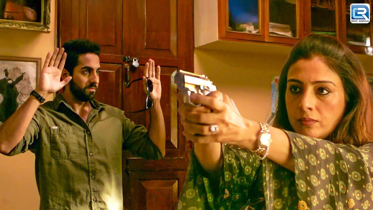 कैसे Simi को पता चला Akash के अंधे ना होने का सच | Andhadhun | Aayshman,Tabu Best Suspense Scene