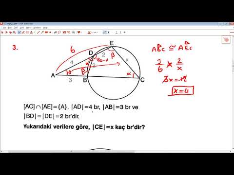 11. Sınıf Matematik 2. Dönem 2. Yazılı Soruları Ve Açıklamalı Çözümleri 2019