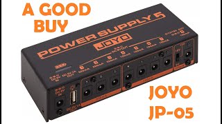 Joyo JP-05 great pedal Powersupply