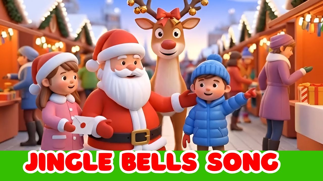 Jingle bell song 2026 Christmas for kids Songs || Kids & Toddlers Dance ...