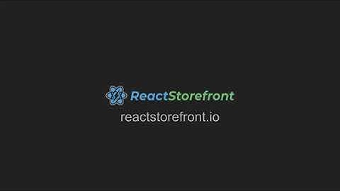 React Storefront v8.16.2 Update Sept 2 2020