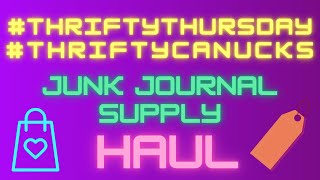 #thriftythursday #thriftycanucks Thrift Craft Decor Dollarama Haul