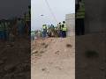 mock drill focused on tower erection safety for the team working at height