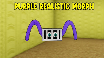 UPDATE - How To Find PURPLE REALISTIC MORPH in Find The Backrooms Morphs