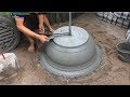 How To Construction A Bonsai Pot From Sand And Cement - Build Extremely Simple Concrete Pots
