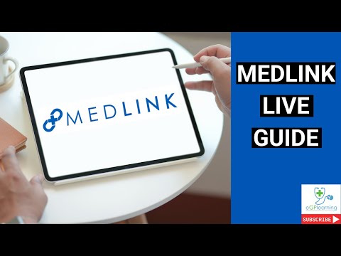 Medlink LIVE guide