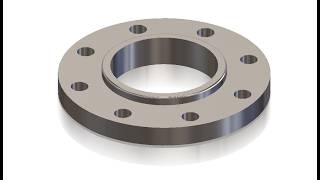 SolidWorks Tutorial: Slip-on Flange