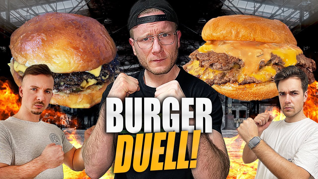 @MAX  vs. @FitnessOskar Wer macht den BESTEN SELFMADE BURGER