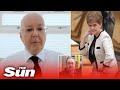 Sturgeon's 'shifty' husband accused of being 'coached' off screen at Salmond inquiry