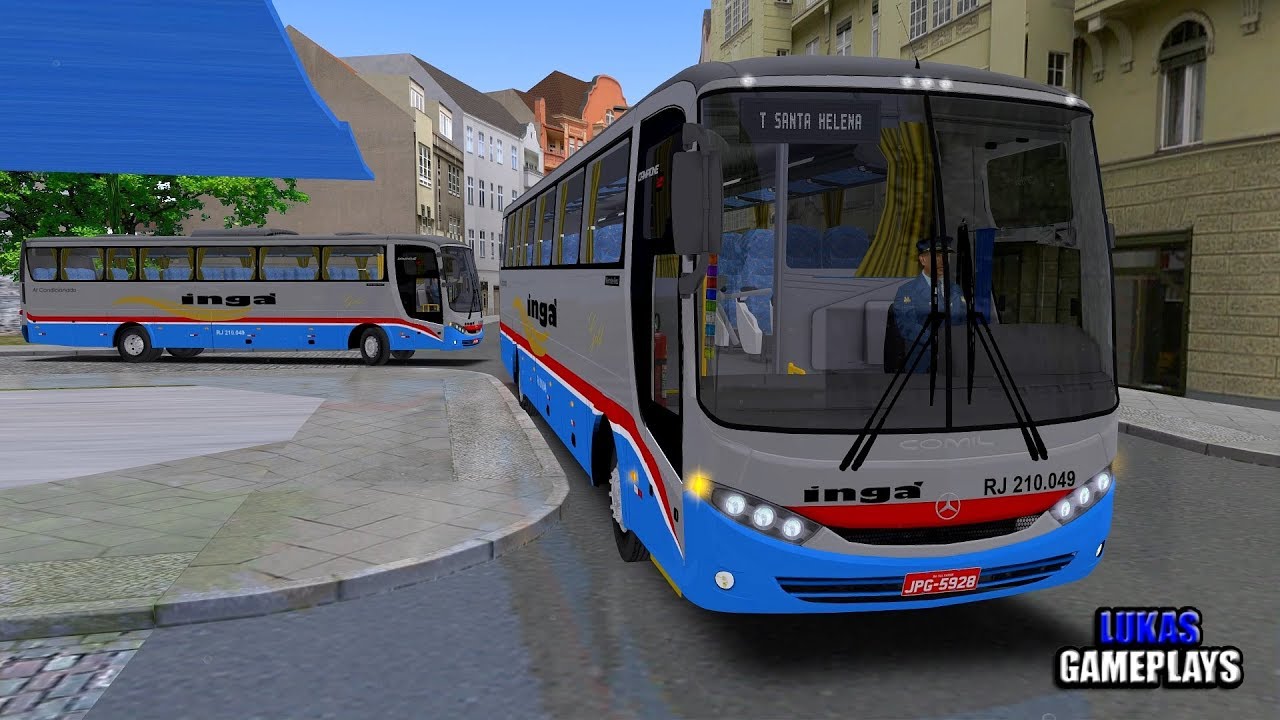 🔴[OMSI 2] Comil Campione 3.25 2011 OF-1721 BlueTec 5 +G27 - Mapa Cidade do Porto L145