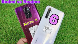 Redmi Note 9 vs Realme 6 Speed Test and Full Comparison Review ? ?