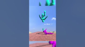 Dynamic AI takes down NPCs #shorts #npc #ai #ragdoll