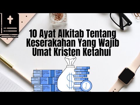 Video: Apa yang dimaksud dengan keserakahan dalam Alkitab?