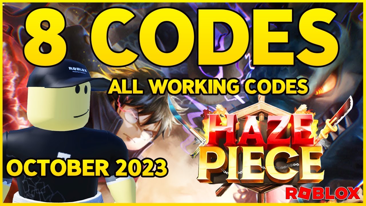 GEAR 5* ALL CODES FOR HAZE PIECE IN OCTOBER 2023 ROBLOX HAZE PIECE CODES 