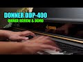 Donner DDP-400 88鍵 鍵漸進式錘擊式配重 數位鋼琴 product youtube thumbnail