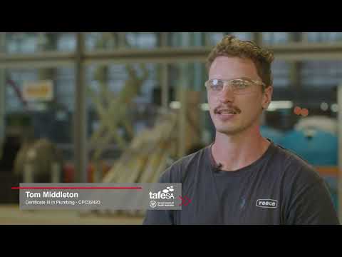 Study Plumbing at TAFE SA
