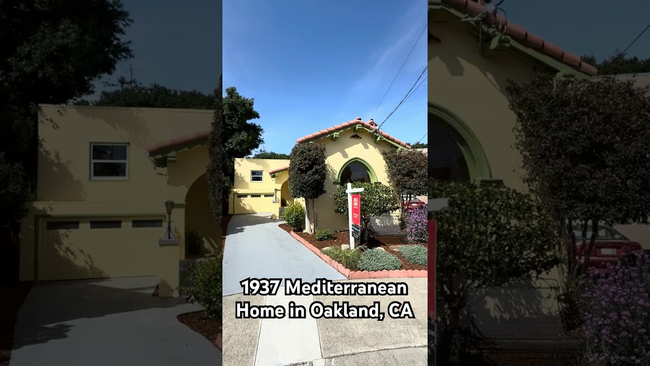 1937 Mediterranean Home in Oakland, CA 